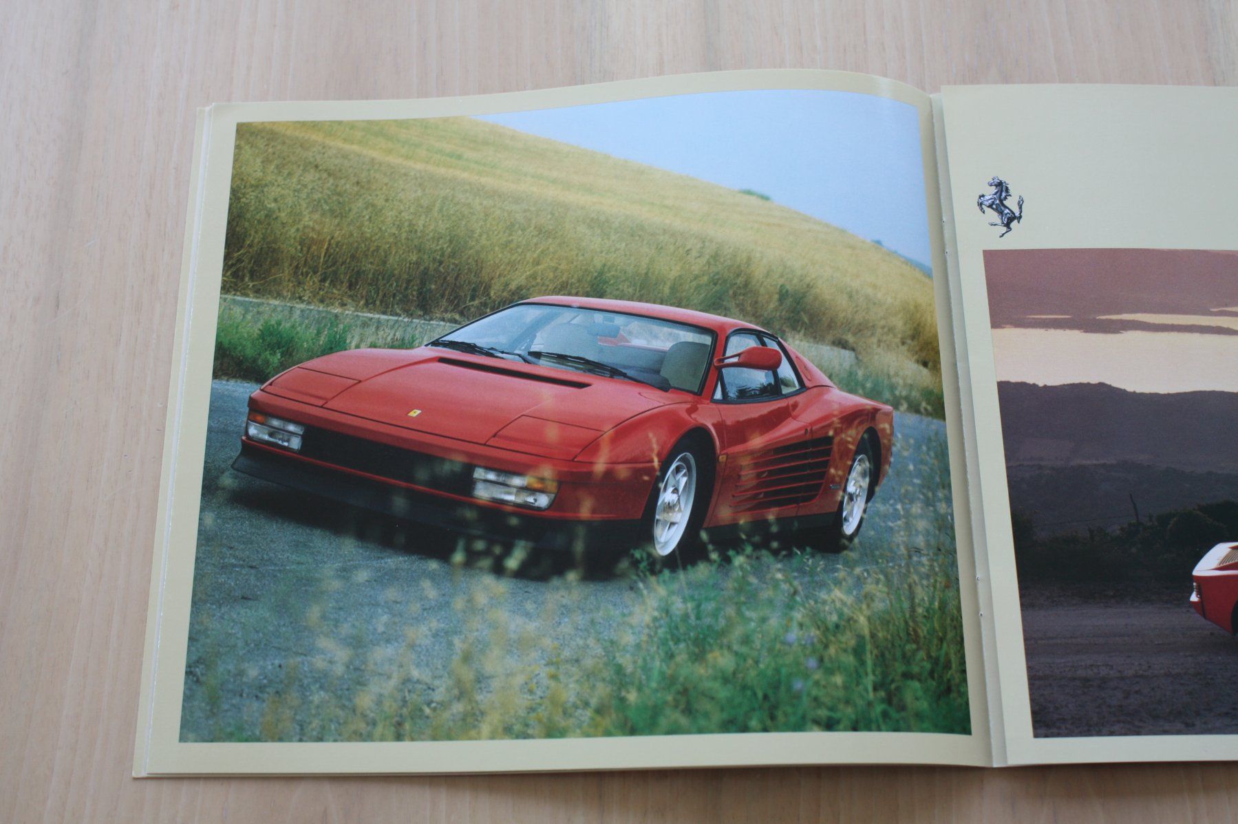 Ferrari Documenti: Ferrari Testarossa Prospekt 1988 – Usato da Wikon venduto da erwin400 4