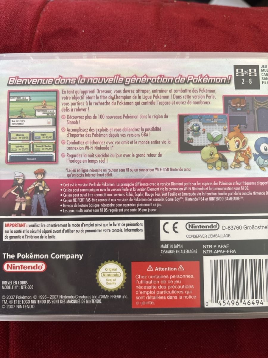 Giochi: Nintendo DS Spiel Pokemon Version Perle – Usato da Zürich venduto da hiddentreasures_zh 2