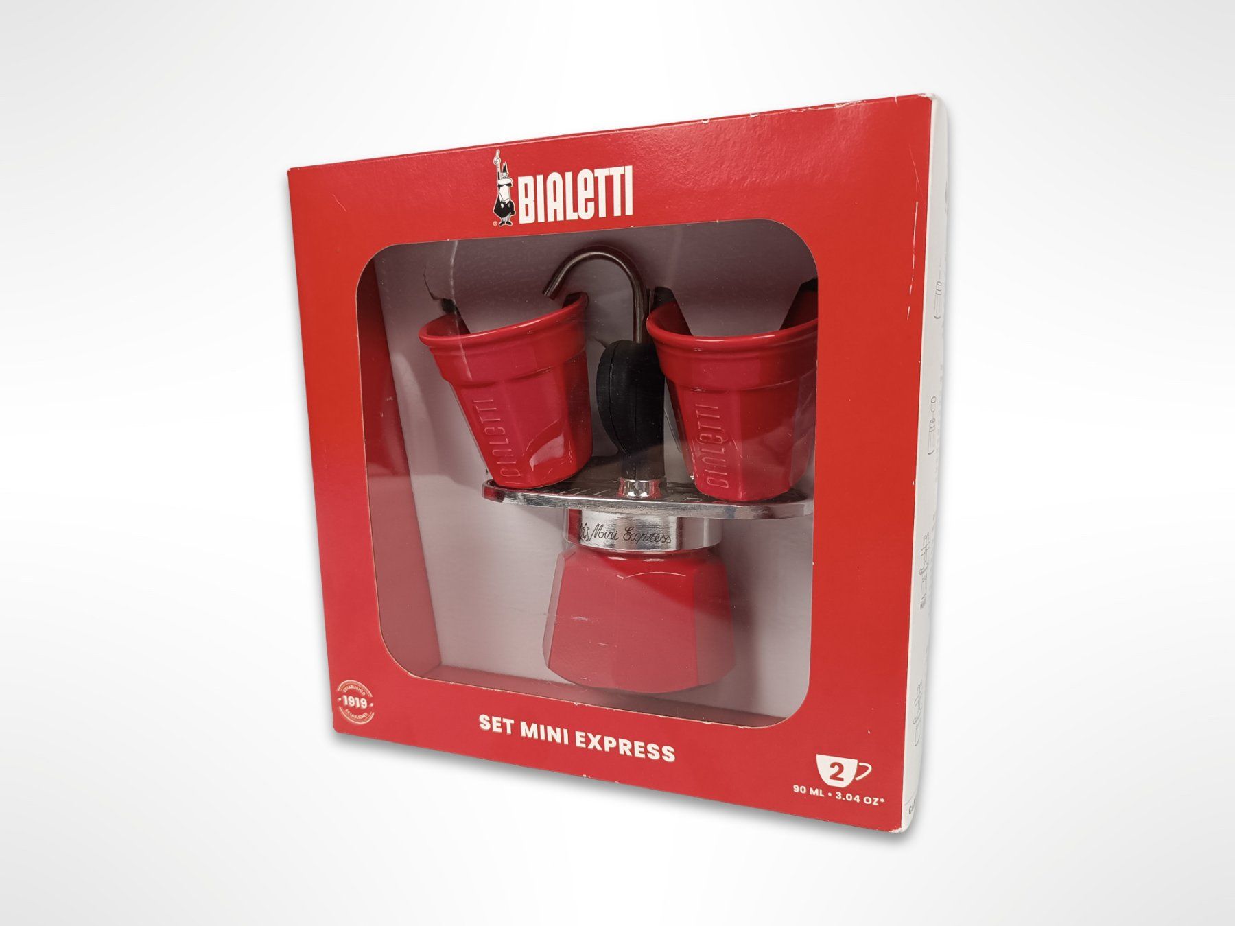 Macchine per caffè & Macchine per espresso: BIALETTI Set Mini Express 2 Tassen rot – Usato da Suhr venduto da Restwert_Suhr