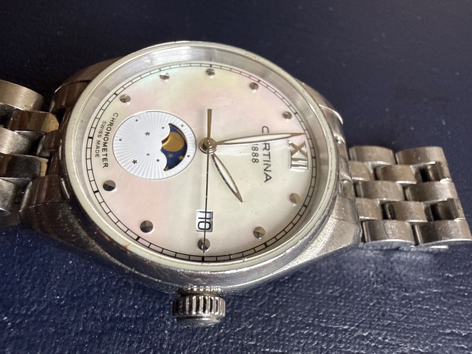 Certina Uhren: Certina Chronometer Mondphase 32 mm Quarz – Gebraucht aus Pfeffingen von Allhandelklgwatches 1