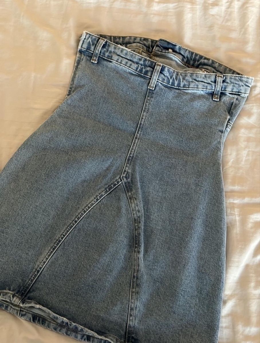 Zara Kleider: Zara Jeanskleid – Neu (gemäss Beschreibung) aus Zürich von pop_wv8q 4