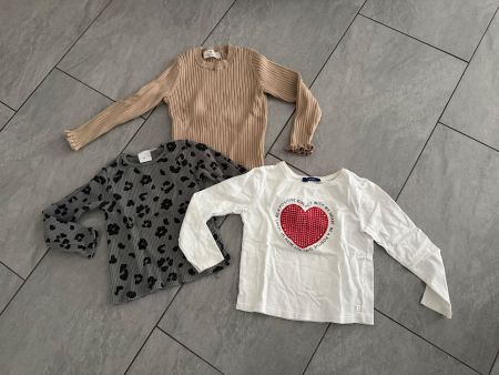 Pullover - Grösse 110/116  - 3 Stück