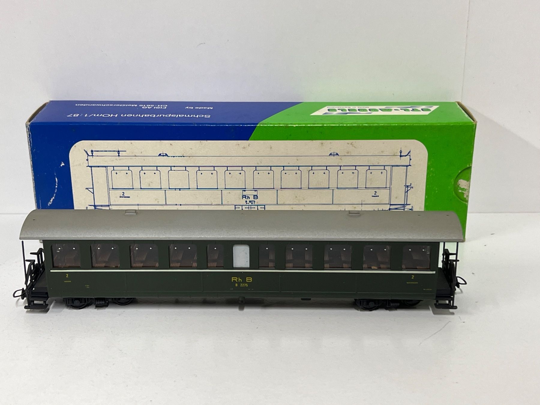 Modelleisenbahnen: STL - MODELS RhB B 2275  H0m – Gebraucht aus Neuenhof von ludovicco 1