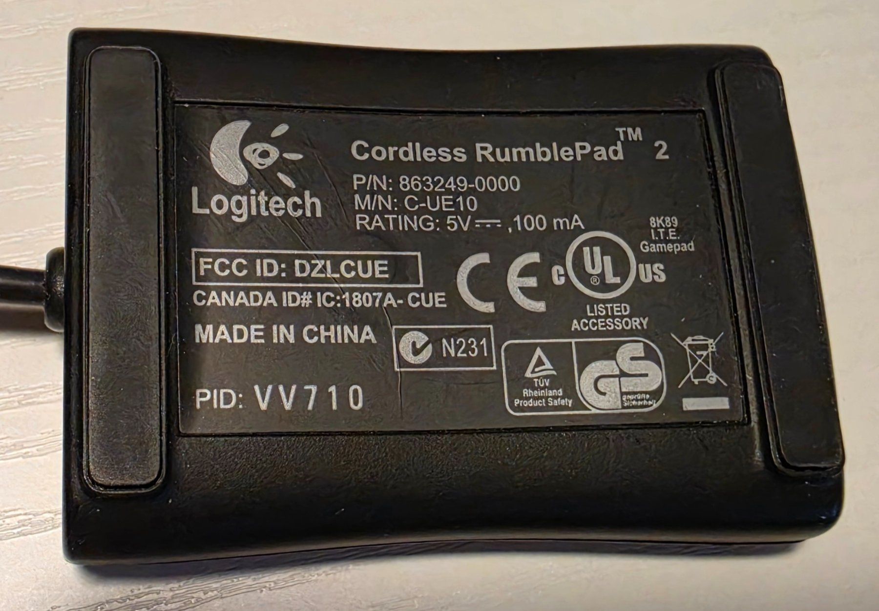 Logitech Manettes: Logitech Cordless Rumblepad 2 Wireless Controller – D'occasion à Bassersdorf par ciao555 3