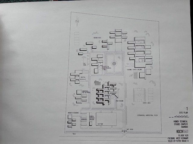 Libri: Architekturpläne Higher Technical Studies Complex Baghdad – Usato da Luzern venduto da flixmaus 2