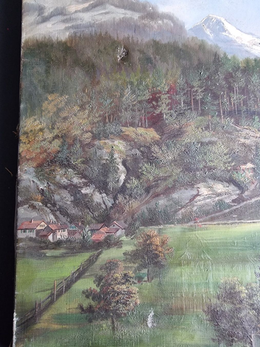 Gemälde: GEMÄLDE LANDSCHAFT OEL/ LEINWAND GRÖSSE 75X45CM – Gebraucht aus Gersau von kunst-online 7
