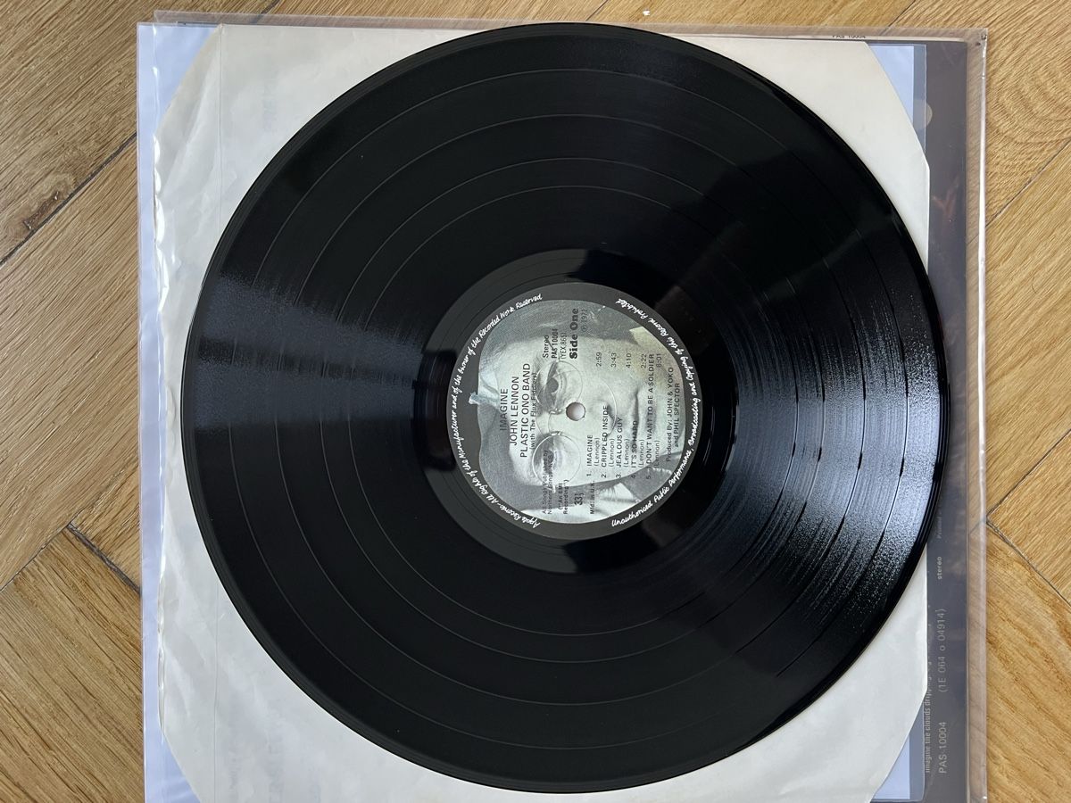 Schallplatten: Vinyle John Lennon "Imagine" - UK 1rst press - EX+ – Gebraucht aus Genève von SebDub2000 1