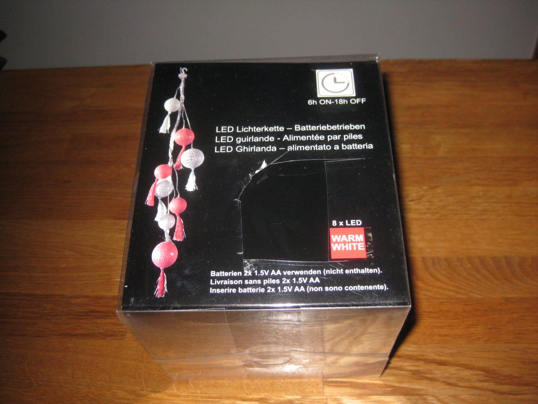 Alle Dekorationen: Schöne LED Lichterkette – Neu und originalverpackt aus Romanshorn von Wazoohandlung 1