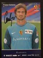 Signierte Karte Franco Costanzo FCB Goalkeeper 2009/10