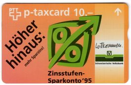 10.- Volksbank (dt) - seltene FullFace Firmen Taxcard