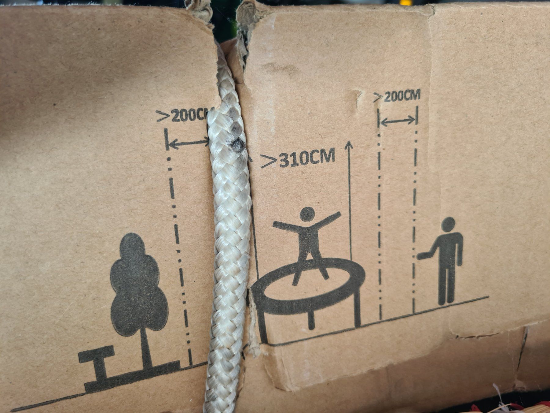 Trampolini: Trampolin 305cm mit Sicherheitsnetz. – Usato da Oberuzwil venduto da sab_58zf 2