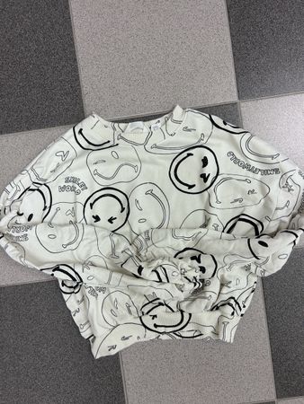 Pullover H&M Smiley World weiss in Grösse 170