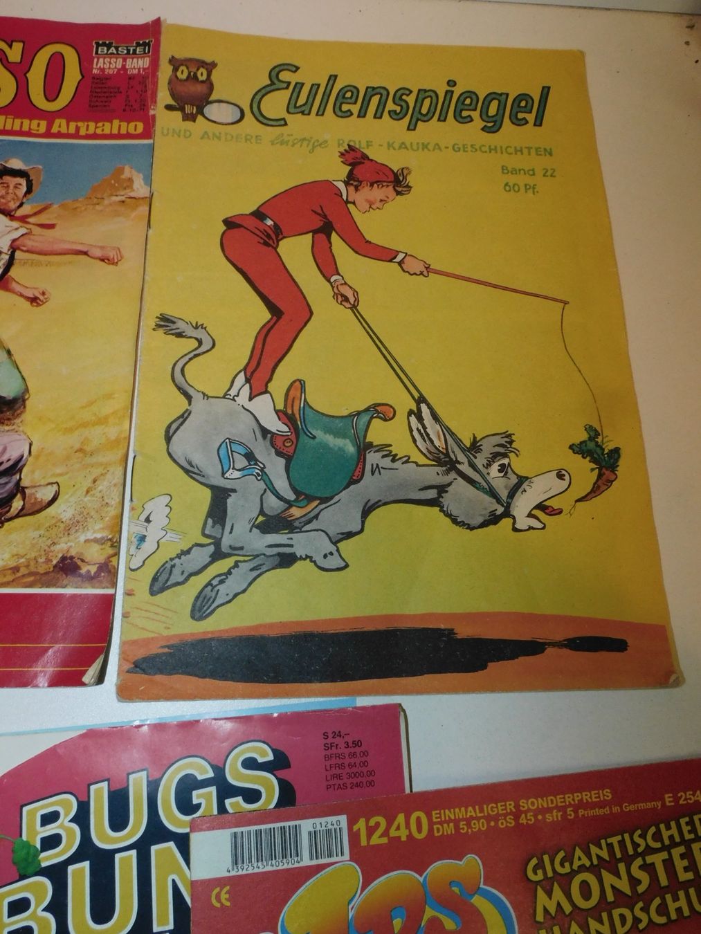 Comics: Comic 8 alte Comic Hefte Phatom Lasso Till Eulenspiegel ect – Gebraucht aus Sursee von 76 3