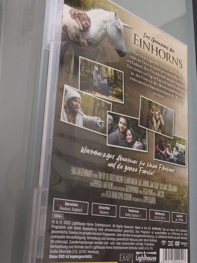 Tutti i DVDs: Das Geheimnis des Einhorns DVD – Usato da Dottikon venduto da Oldyfreak 1