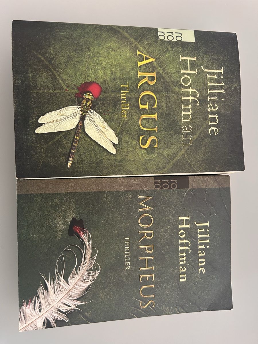 Libri: Jillianne Hoffman Thriller Argus Morpheus Buch Set – Usato da Lohn-Ammannsegg venduto da Nadintitelius