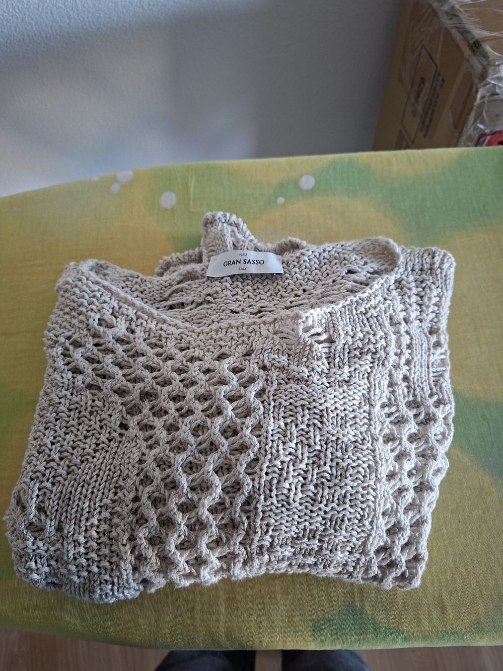 Pullover & Sweatshirts: Damen Pullover Gran Sasso beige grob gestrickt  – Gebraucht aus Zürich von Swisswell49 1