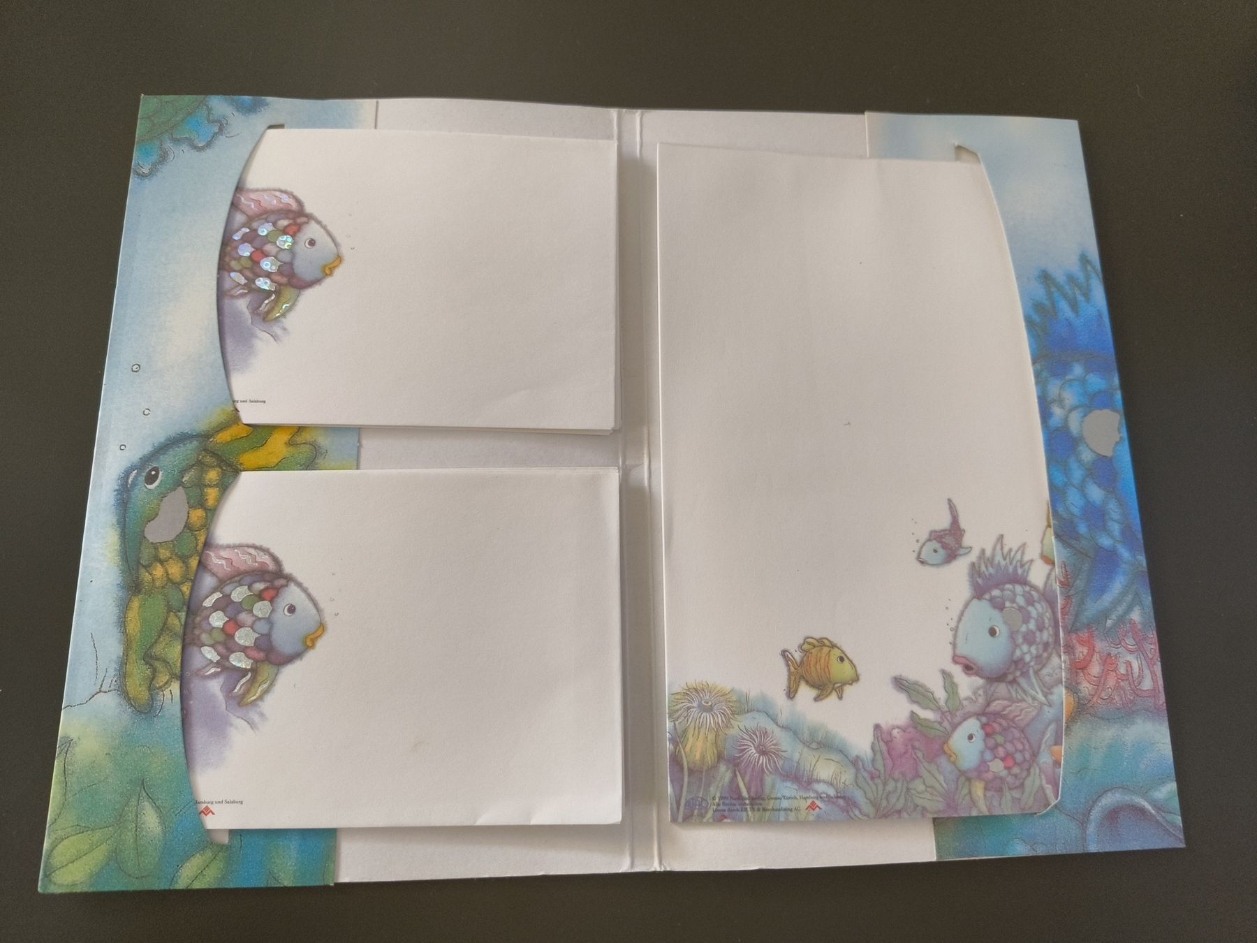 Papiere: Briefpapier Set Der Regenbogenfisch – Neu (gemäss Beschreibung) aus Zürich von maz_jj2t 1