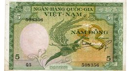 Südvietnam 5 Dong 1955 P-2 SS++