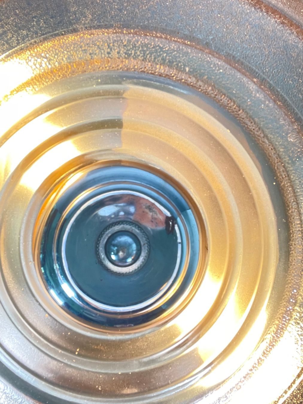 Lampadari & plafoniere: Art Deco Deckenlampe aus Glas – Usato da Zürich venduto da Hedwig-steig 5
