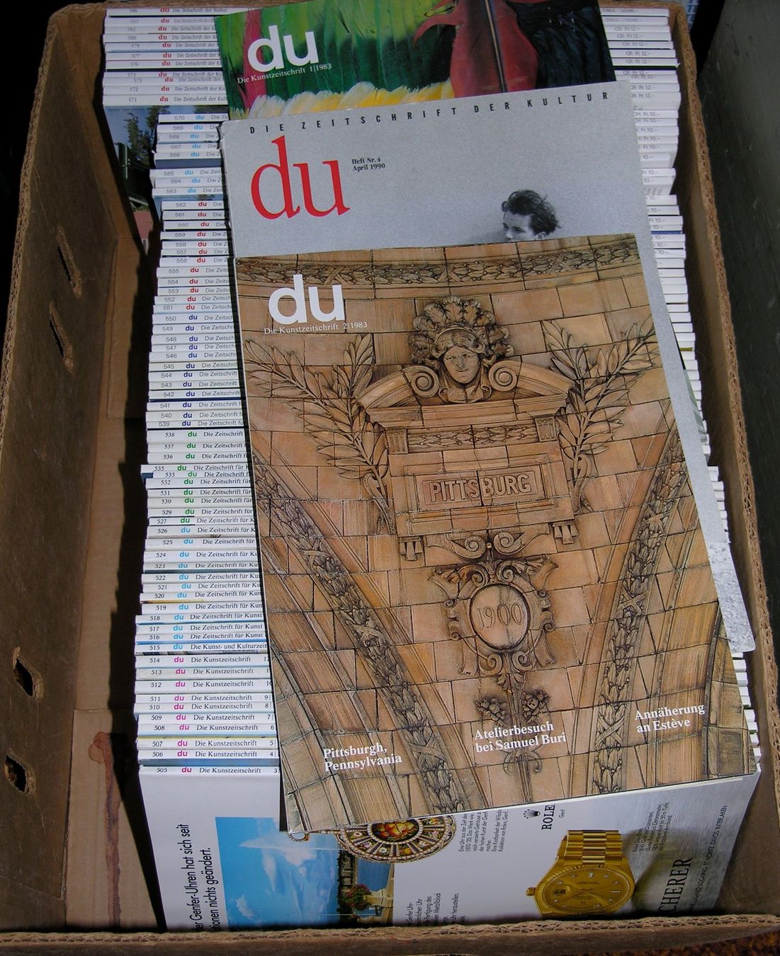 Zeitschriften & Magazine: DU Kulturzeitschrift - Sammlung – Gebraucht aus Liebefeld von Rhy19 1