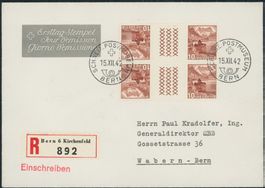 1942 - Landschaftsbilder - Zwischenstege - FDC ET - Gaudard