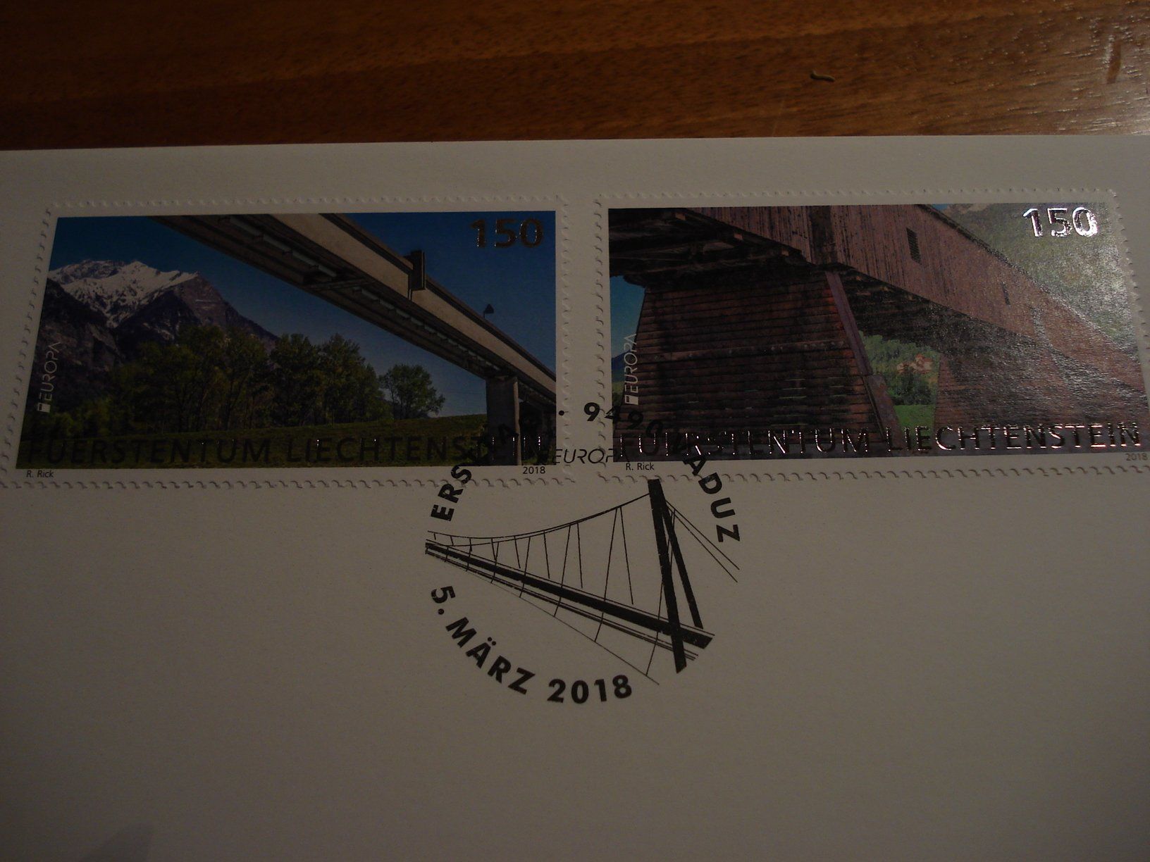 Tutti i francobolli: Liechtenstein 2018, Set moderne FDC, 13 Belege – Usato da Niederwil AG venduto da morostahu