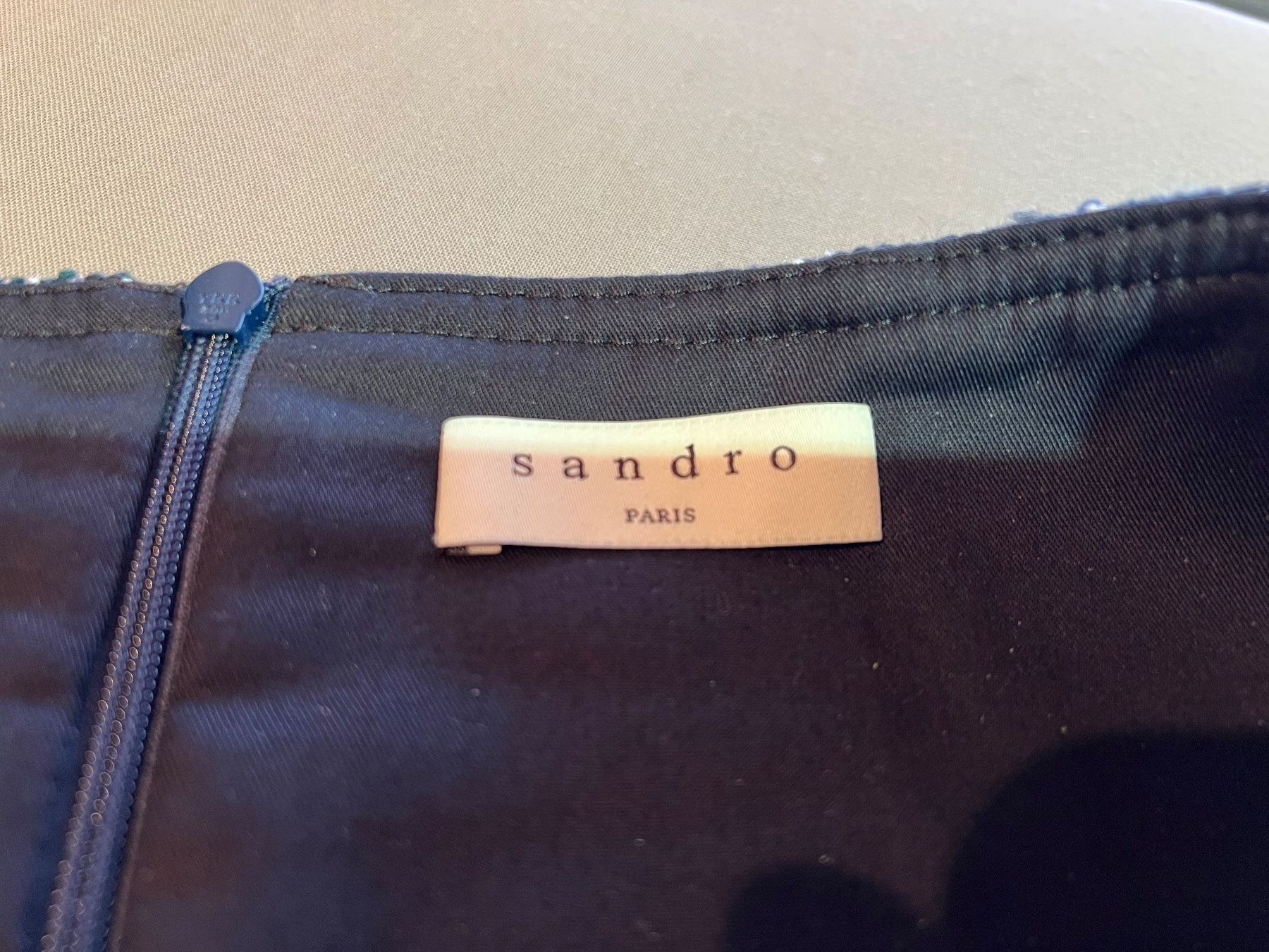 Sandro Gonne: Bouclé-Jupe von Sandro – Usato da Fürigen venduto da beccaris 2