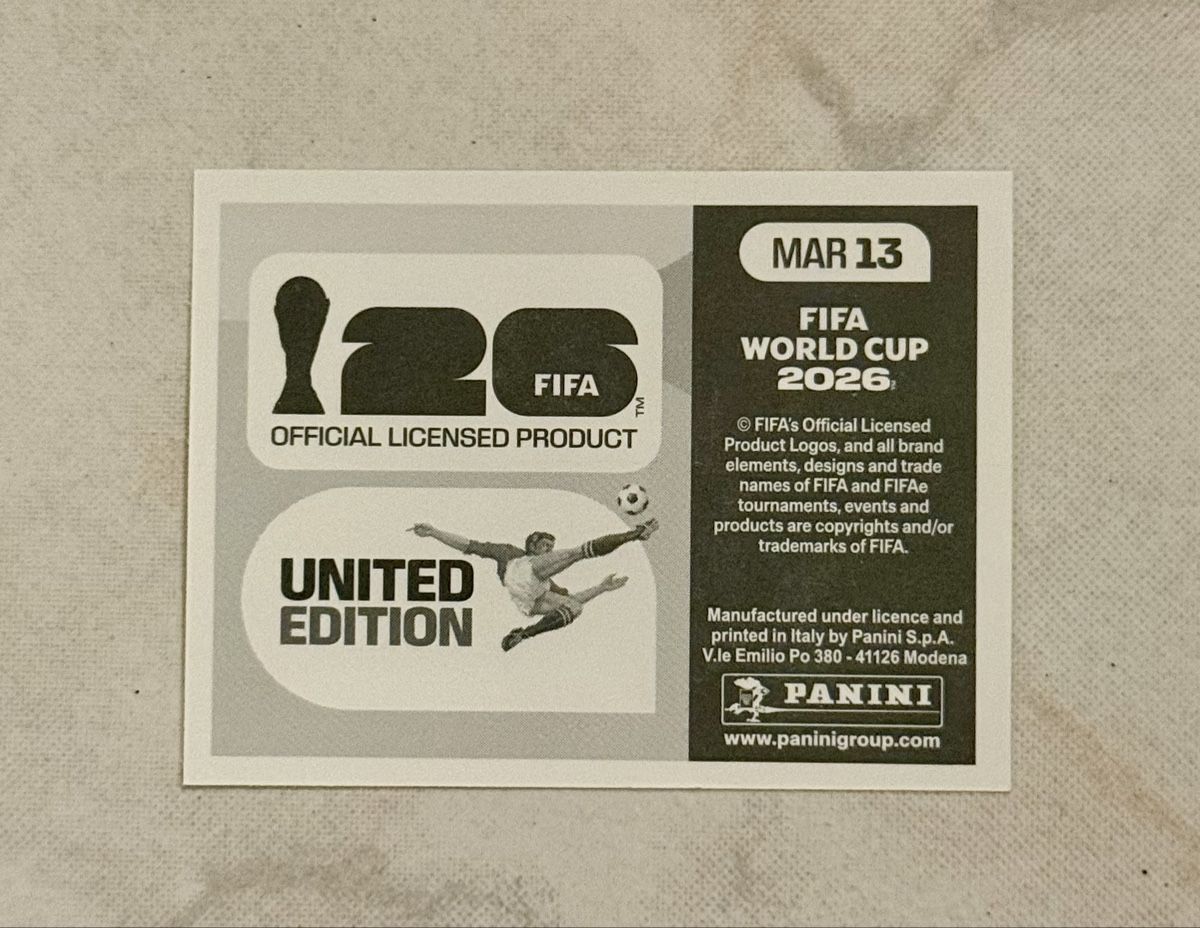 Panini Sammelbilder & Trading cards: Panini WM 2026!!! MAR 13  – Neu (gemäss Beschreibung) aus Oberentfelden von NunoLouro 1