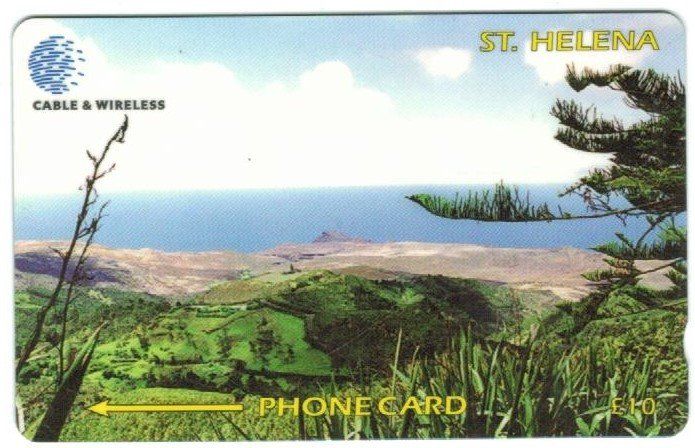 Telefon- & Taxkarten: Telefonkarte St. Helena – Gebraucht aus Zürich von Tolima194