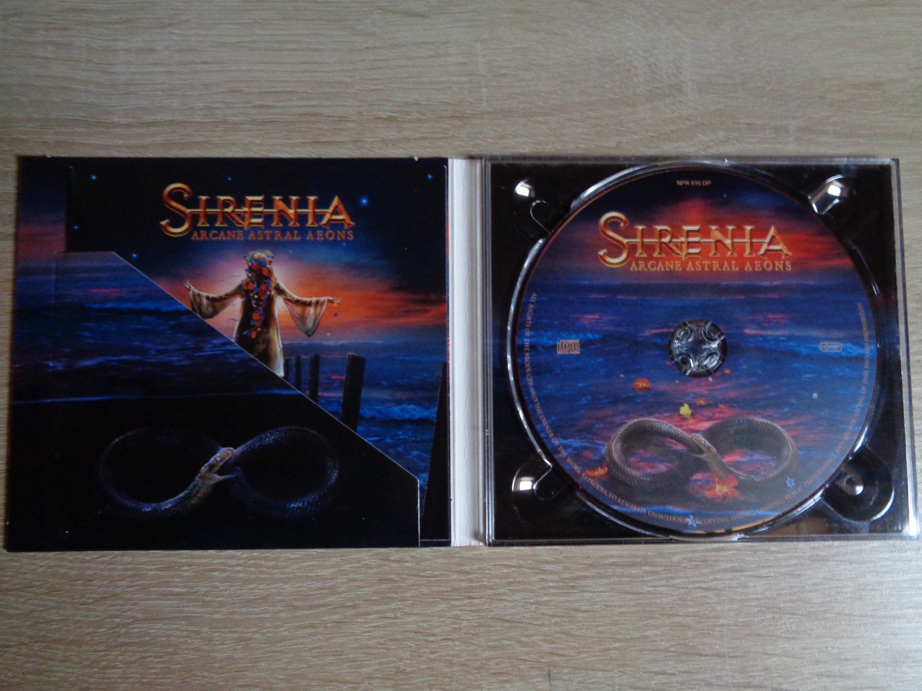 CD: SIRENIA - ARCANE ASTRAL AEONS – Usato da Weiningen ZH venduto da Princebebe 1