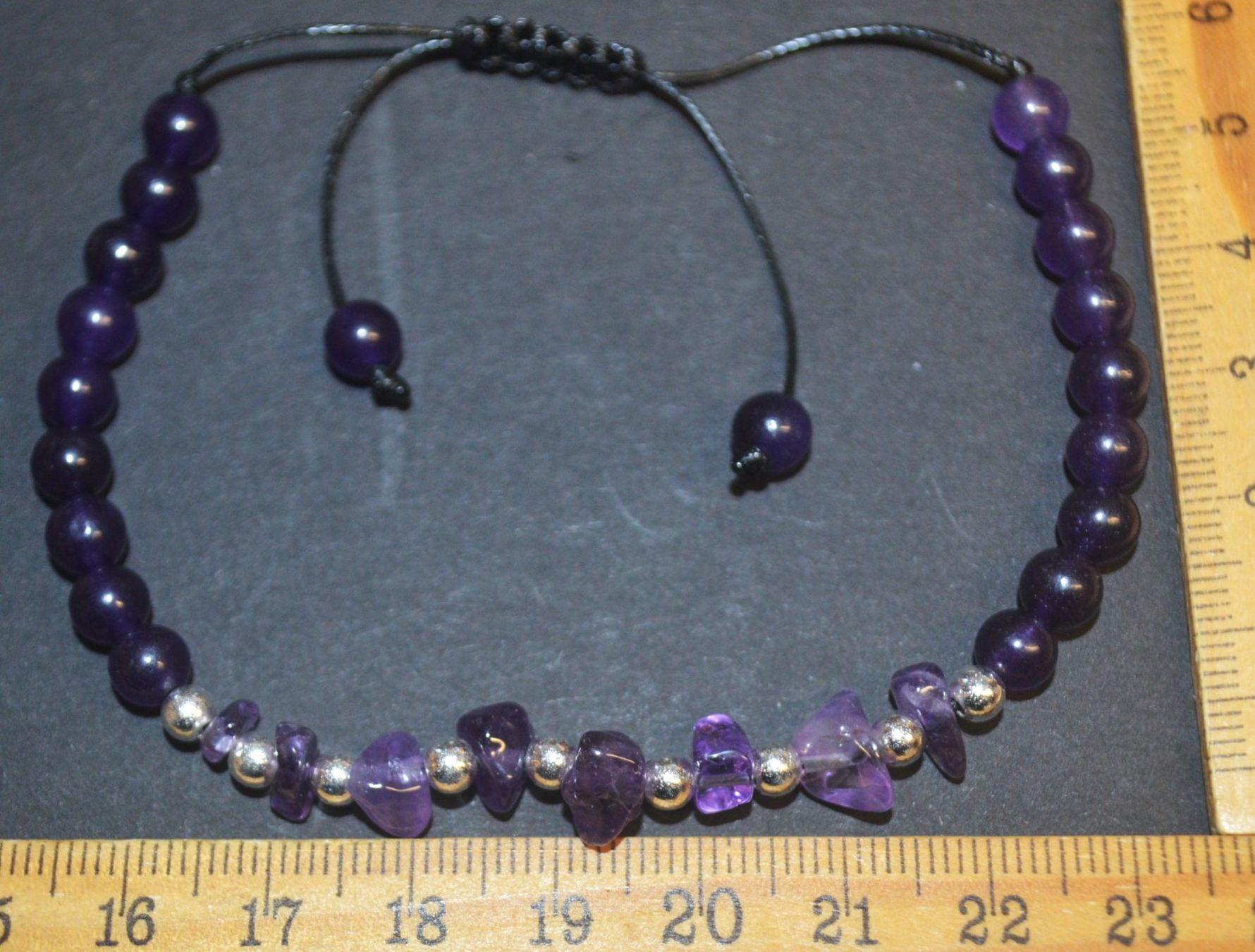 Bracciali & Braccialetti: Armband B-799 – Amethyst einstellbar – Nuovo e nell'imballaggio originale da Goldiwil (Thun) venduto da han_v5b7 3