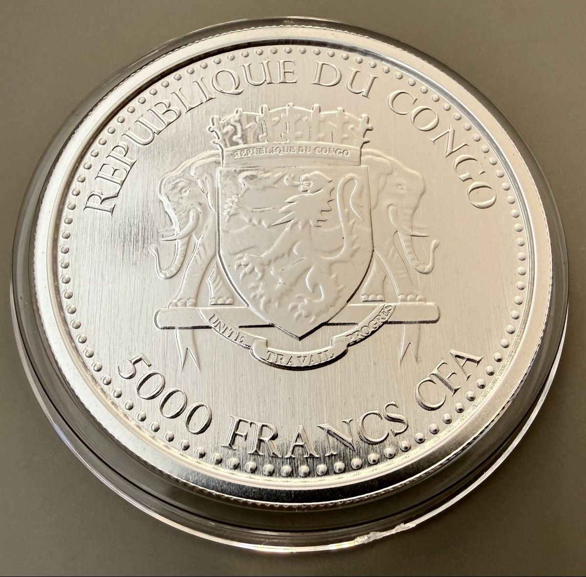 Tutti le monete: 1 oz Silber Congo Silverback Gorilla 2017 – Nuovo (secondo la descrizione) da Zürich venduto da Circle-9-Coins 1