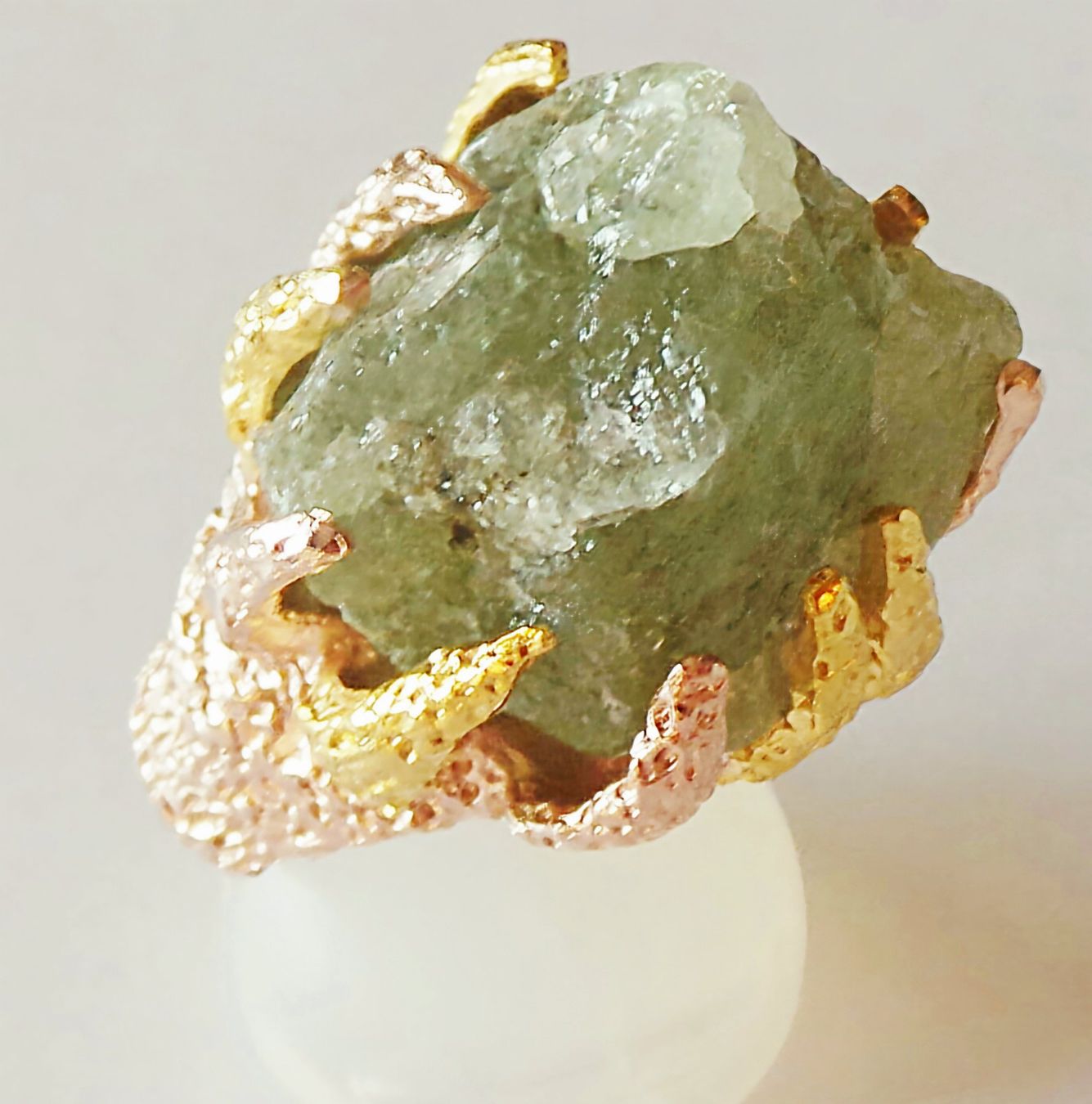 Bagues: Naturbelassener Peridot Ring – Neuf (Voir description) à Zürich par adriben 8
