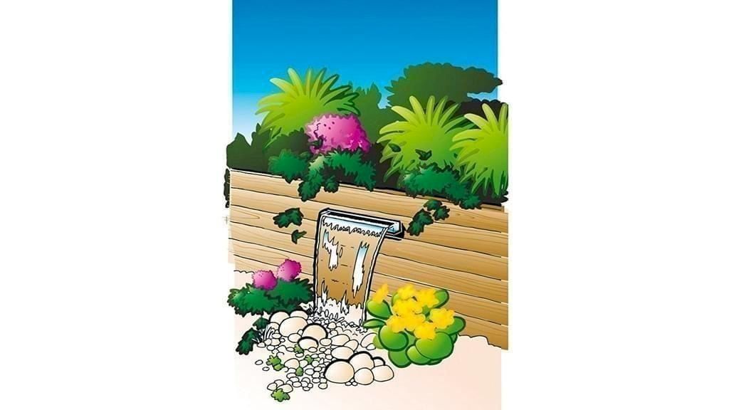Teiche & Zierbrunnen: Ubbink Design Wasserfall Set Niagara LED – Neu und originalverpackt aus Bottighofen von zaap 4