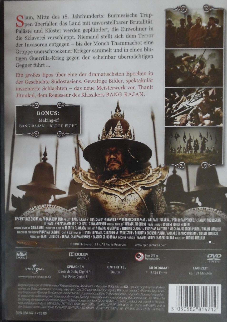 Tutti i DVDs: Bang Rajan, Blood Fight – Usato da Bellinzona venduto da Luna093 2