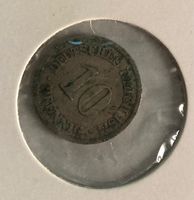 10 Pfennig 1874 Deutsches Reich Münze Rarität