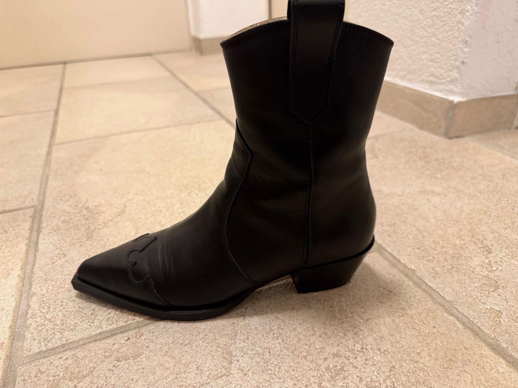 Copenhagen Scarpe da donna: Cowboy-/Bikerstiefelette Copenhagen – Nuovo (secondo la descrizione) da Ennetbaden venduto da Ansano 3