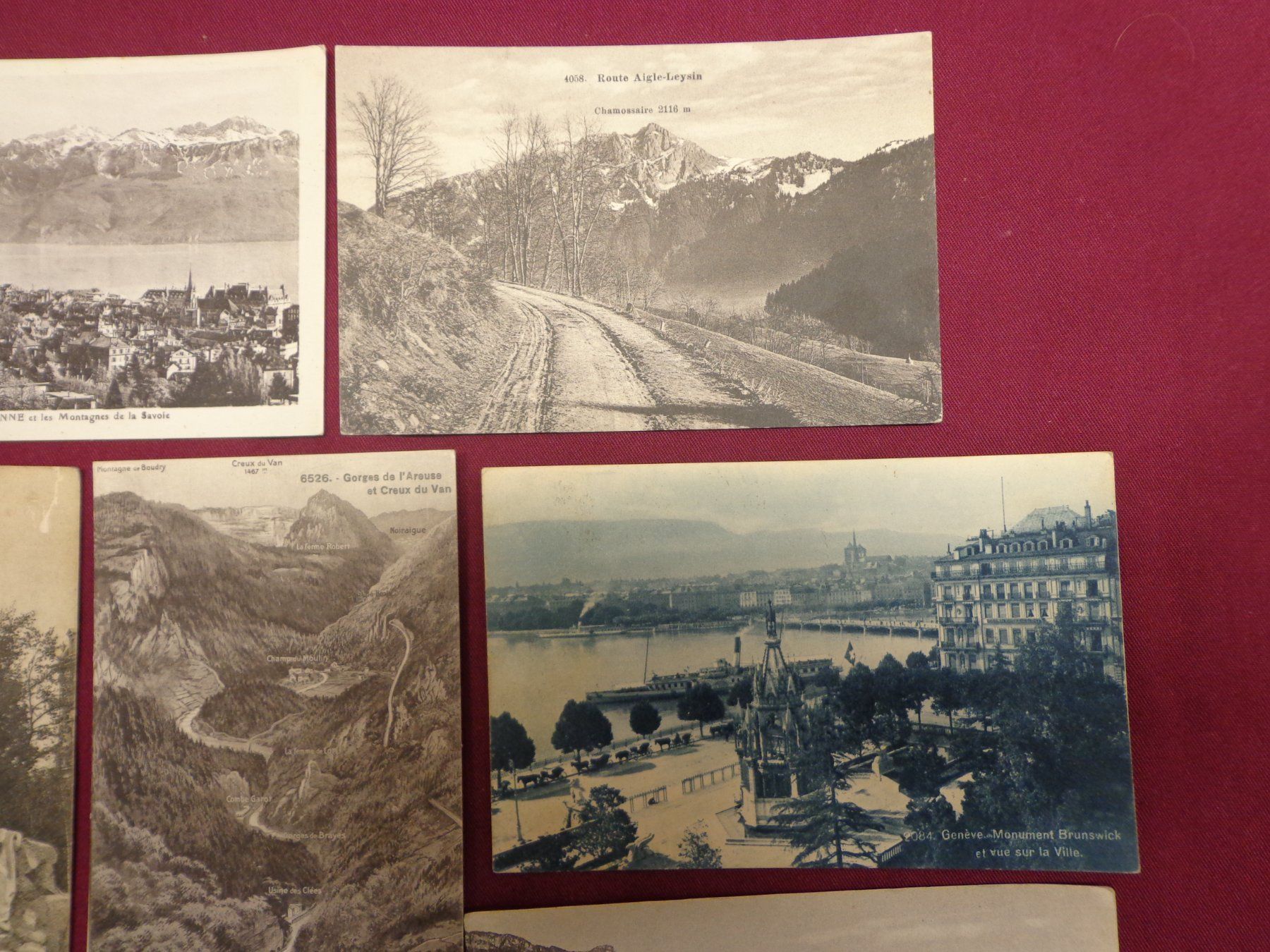 Cartoline postali: Antike Postkarten Ansichtskarten Schweiz Sammlung 10 Stück – Usato da Andeer venduto da Baerenburger 2