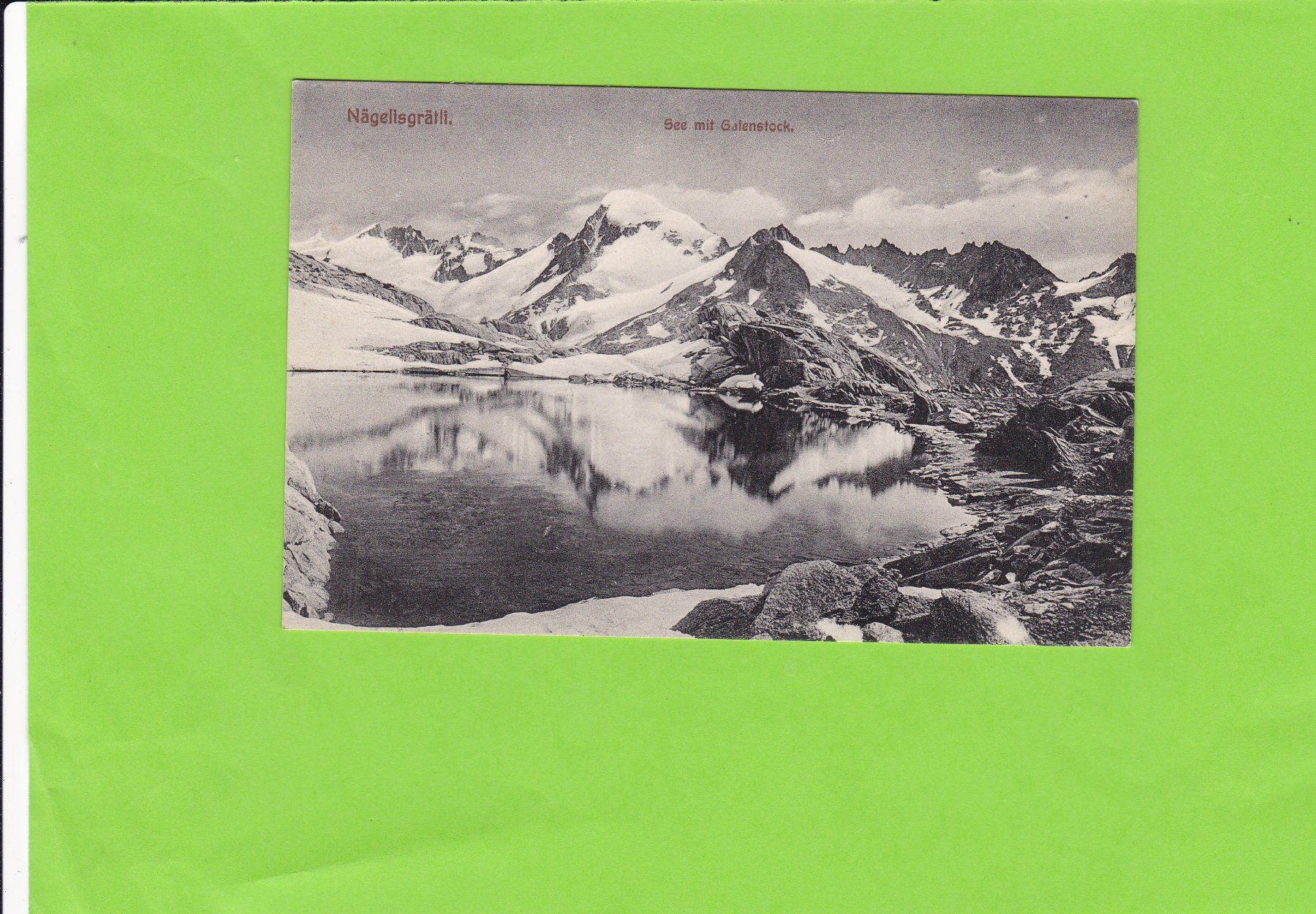 Cartoline postali: Nägelisgrätli – Usato da St. Peterzell venduto da neckertal
