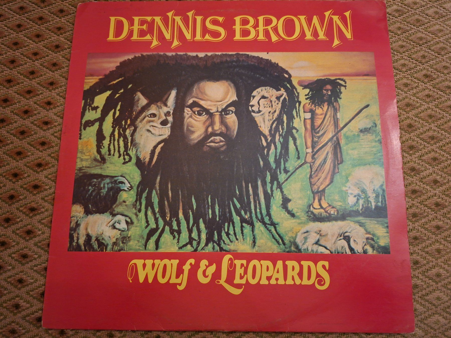 Vinyles: Reggae LP - Dennis Brown - Wolf & Leopards - 1977 – D'occasion à Bernex par Wannabehasbeen01
