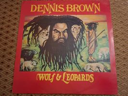 Reggae LP - Dennis Brown - Wolf & Leopards - 1977
