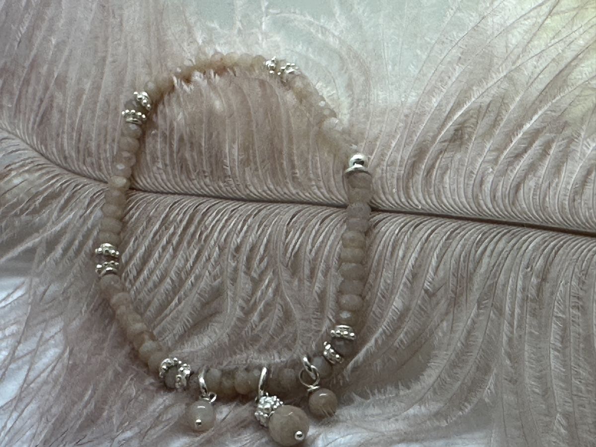 Bracciali & Braccialetti: Mondstein Armband925 silber – Nuovo e nell'imballaggio originale da Niederglatt ZH venduto da Silberschmuck-design