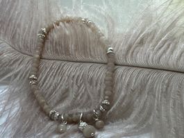 Mondstein Armband925 silber