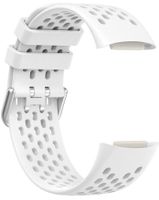 Fitbit Charge 5 Armband Silikon Weiss