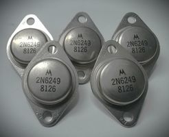 2N6249 NPN Transistor TO-3 / 200/300V / 10A /175W