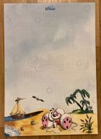Diddl Fehldruck A4 Puzzleblatt Nr. 111ohne Stanzrand Rarität