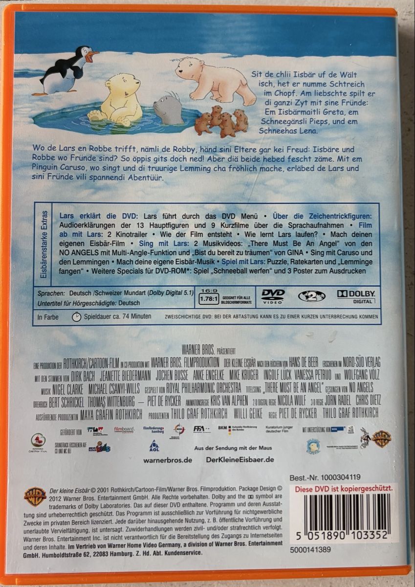 Tutti i DVDs: Kinder-DVD Trickfilm  – Usato da Wichtrach venduto da angizmo 1