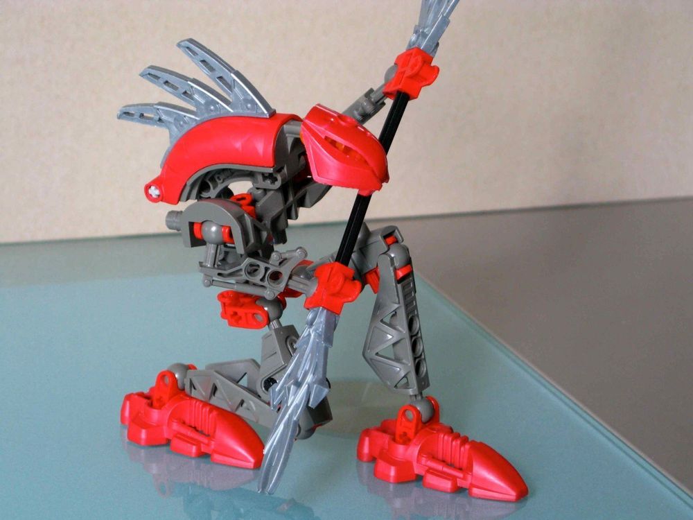 Lego Bionicle 8592 Turahk Rakshi rot Briefpost (Gebraucht) in ...