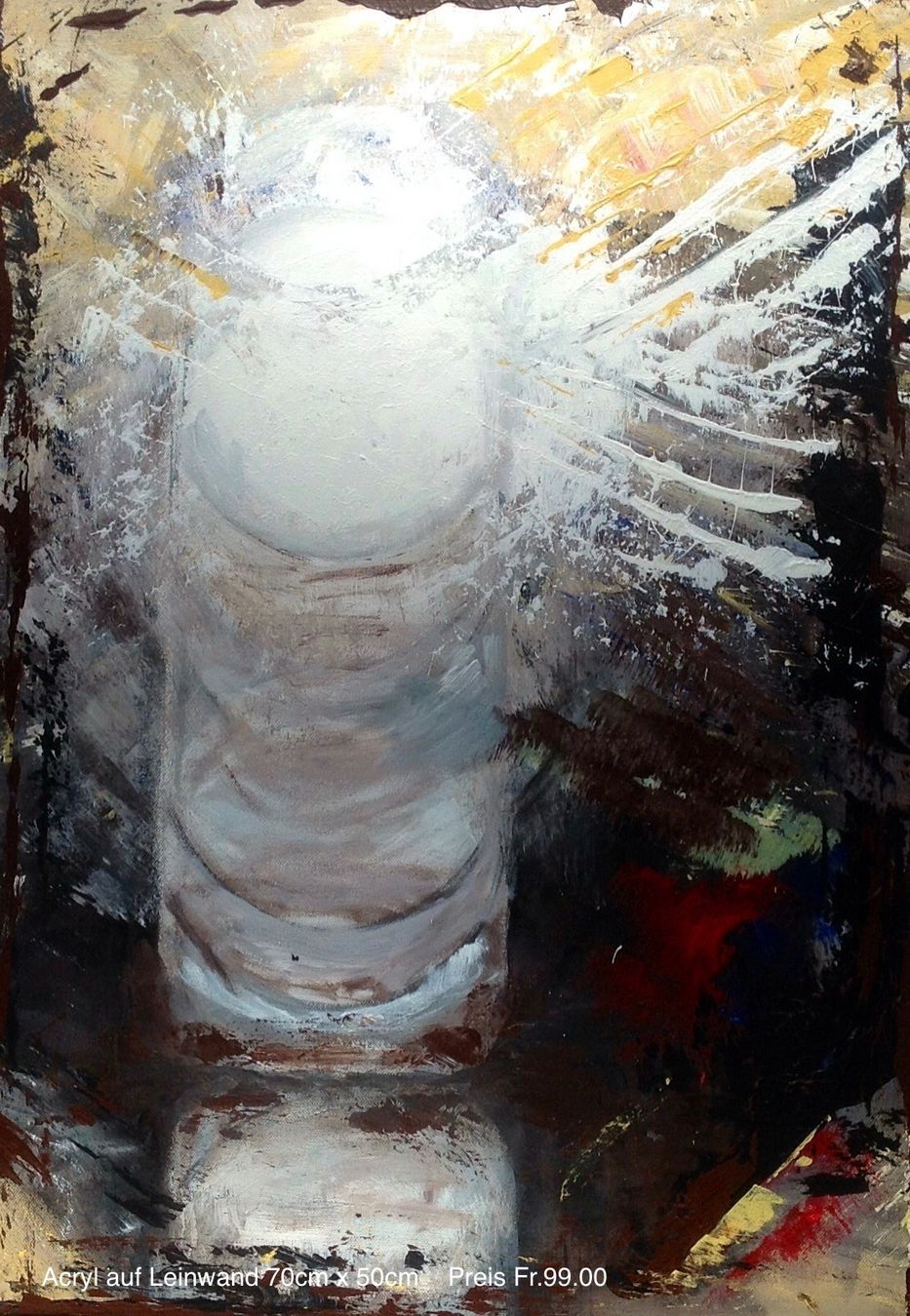 Gemälde: Original Kunstwerk Acryl oder Öl auf Leinwand – Neu (gemäss Beschreibung) aus Emmenbrücke von harrer1 3