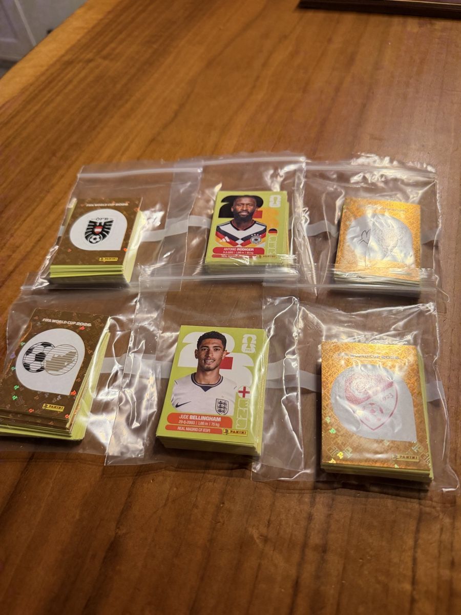 Panini Carte collezionabili: 300 Stück Panini Worldcup 2026 Sticker – Usato da Baar venduto da mar_ty9s